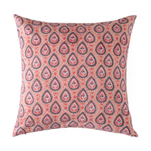 Load image into Gallery viewer, Block printed Cotton Cushion Cover,  Throw Cushion Cover, 45 x 45cm, 18x18”