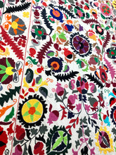 Load image into Gallery viewer, Hand Embroidered Suzani