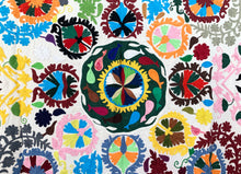 Load image into Gallery viewer, Hand Embroidered Suzani