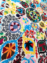 Load image into Gallery viewer, Hand Embroidered Suzani