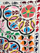 Load image into Gallery viewer, Hand Embroidered Suzani