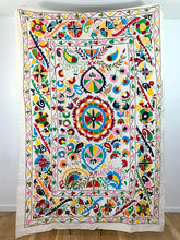 Load image into Gallery viewer, Hand Embroidered Suzani