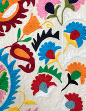 Load image into Gallery viewer, Hand Embroidered Suzani