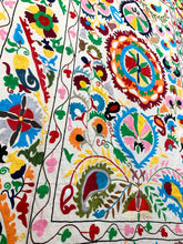 Load image into Gallery viewer, Hand Embroidered Suzani