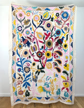 Load image into Gallery viewer, Hand Embroidered Suzani