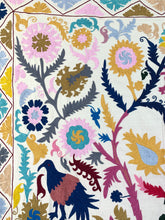 Load image into Gallery viewer, Hand Embroidered Suzani