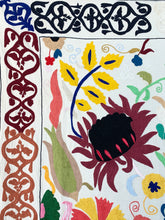 Load image into Gallery viewer, Hand Embroidered Suzani