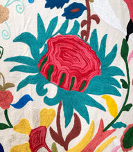 Load image into Gallery viewer, Hand Embroidered Suzani