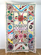 Load image into Gallery viewer, Hand Embroidered Suzani