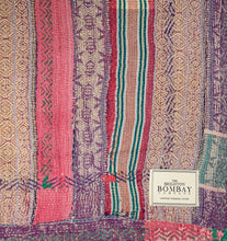 Load image into Gallery viewer, Vintage Kantha Quilt