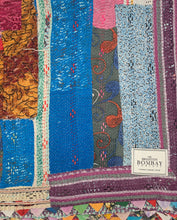 Load image into Gallery viewer, Vintage Kantha Quilt
