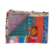 Load image into Gallery viewer, Vintage Kantha Quilt