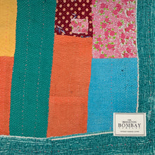 Load image into Gallery viewer, Vintage Kantha Quilt