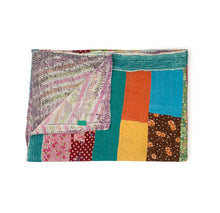 Load image into Gallery viewer, Vintage Kantha Quilt