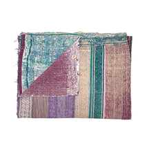 Load image into Gallery viewer, Vintage Kantha Quilt