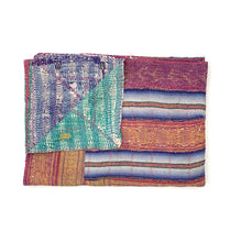 Load image into Gallery viewer, Vintage Kantha Quilt