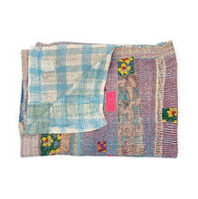 Load image into Gallery viewer, Vintage Kantha Quilt