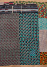 Load image into Gallery viewer, Vintage Kantha Quilt