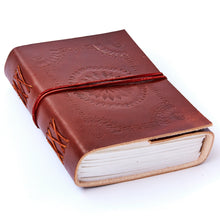 Load image into Gallery viewer, Medium Printed Leather Journal
