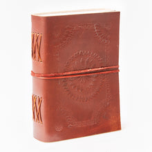 Load image into Gallery viewer, Medium Printed Leather Journal
