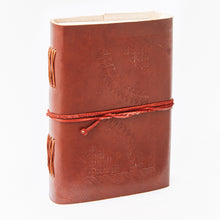 Load image into Gallery viewer, Medium Printed Leather Journal