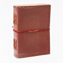 Load image into Gallery viewer, Medium Stitched Leather Journal