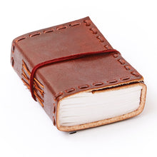 Load image into Gallery viewer, Mini Stitched Leather Journal