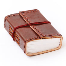 Load image into Gallery viewer, Mini Stitched Leather Journal