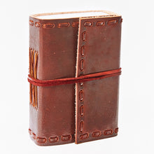 Load image into Gallery viewer, Mini Stitched Leather Journal