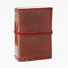 Load image into Gallery viewer, Mini Stitched Leather Journal