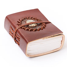 Load image into Gallery viewer, Mini Dalmatian Stone Leather Journal