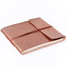 Load image into Gallery viewer, Leather Photo Album Stitched L