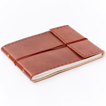 Load image into Gallery viewer, Leather Photo Album Stitched M