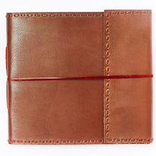 Load image into Gallery viewer, Leather Photo Album Stitched L