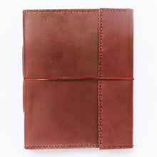 Load image into Gallery viewer, Leather Photo Album Stitched XL