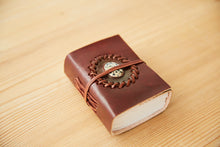 Load image into Gallery viewer, Mini Dalmatian Stone Leather Journal