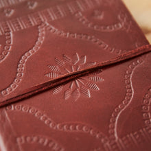 Load image into Gallery viewer, Large Tall Printed Leather Journal