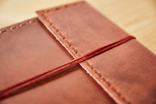 Load image into Gallery viewer, Leather Photo Album Stitched M
