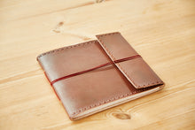 Load image into Gallery viewer, Leather Photo Album Stitched L