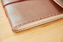 Load image into Gallery viewer, Leather Photo Album Stitched L