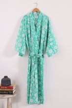 Load image into Gallery viewer, Kimono Block Print Long