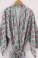 Load image into Gallery viewer, Kimono Block Print Short