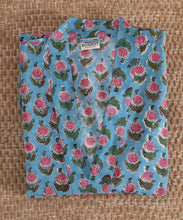 Load image into Gallery viewer, Kimono Block Print Short