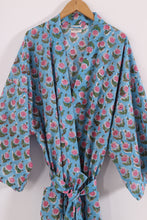 Load image into Gallery viewer, Kimono Block Print Short