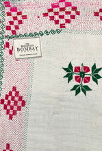 Load image into Gallery viewer, Vintage Kantha Quilt