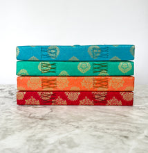 Load image into Gallery viewer, A4 Sari Journal - 4 colours