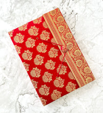 Load image into Gallery viewer, A4 Sari Journal - 4 colours