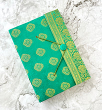 Load image into Gallery viewer, A4 Sari Journal - 4 colours