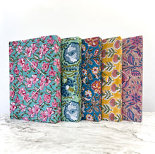 Load image into Gallery viewer, A4 Block Print Journal - 5 colours