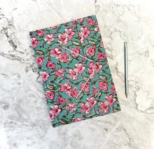 Load image into Gallery viewer, A4 Block Print Journal - 5 colours